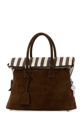 バッグ Maison Margiela 5AC shopping bag MAISON MARGIELA 5AC Soft Medium Brown Top Handle Bag New/Authentic