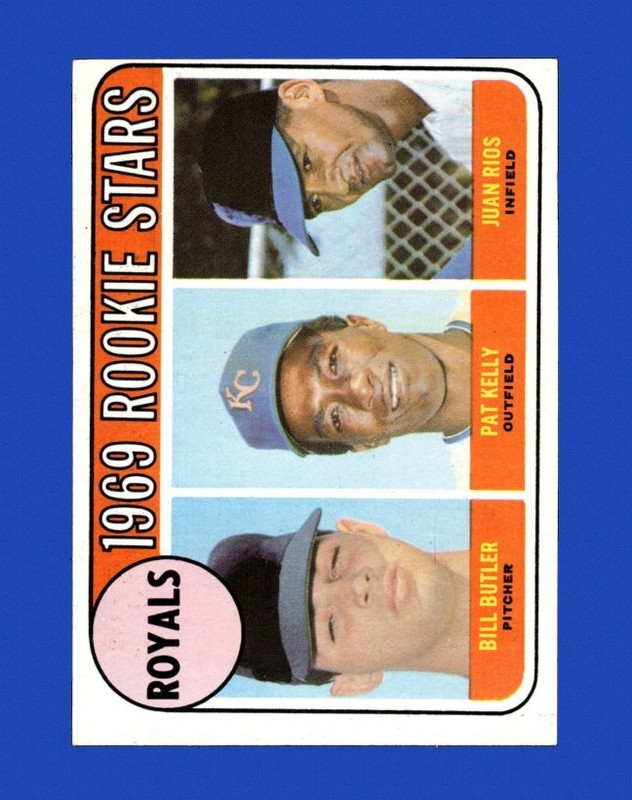 1969 Topps Set-Break #619 Royals Rookies EX-EXMINT *GMCARDS*