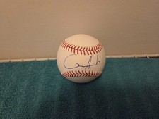Grant Holmes Atlanta Braves signed Major League Baseball!!! JSA