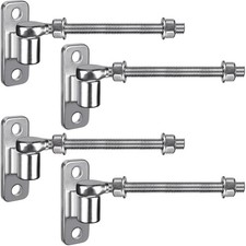 Torscharnier Edelstahl J-Bolzen Tor Scharnier Zauntor 25cm 16mm Schwerlast