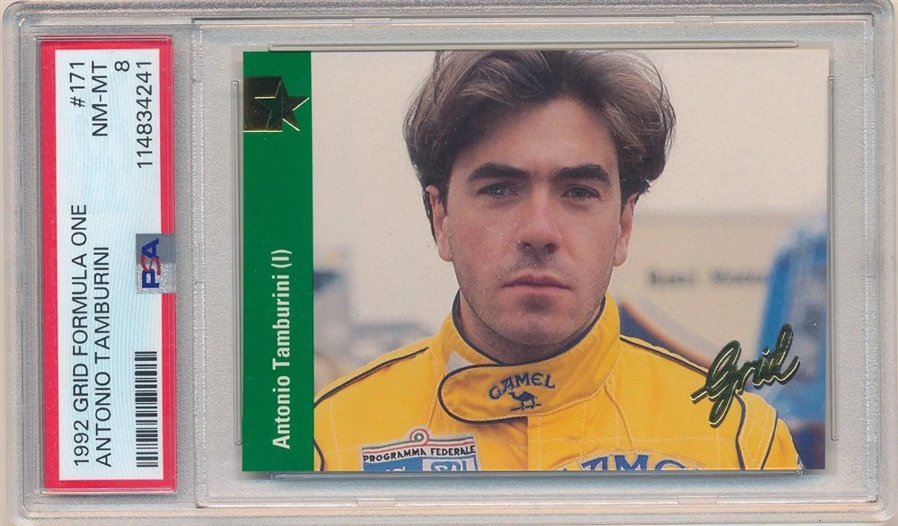 1992 Grid Motorcard Formula 1 - Antonio Tamburini #171 for sale | eBay