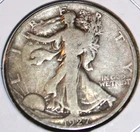 1927-S Walking Liberty Half Dollar