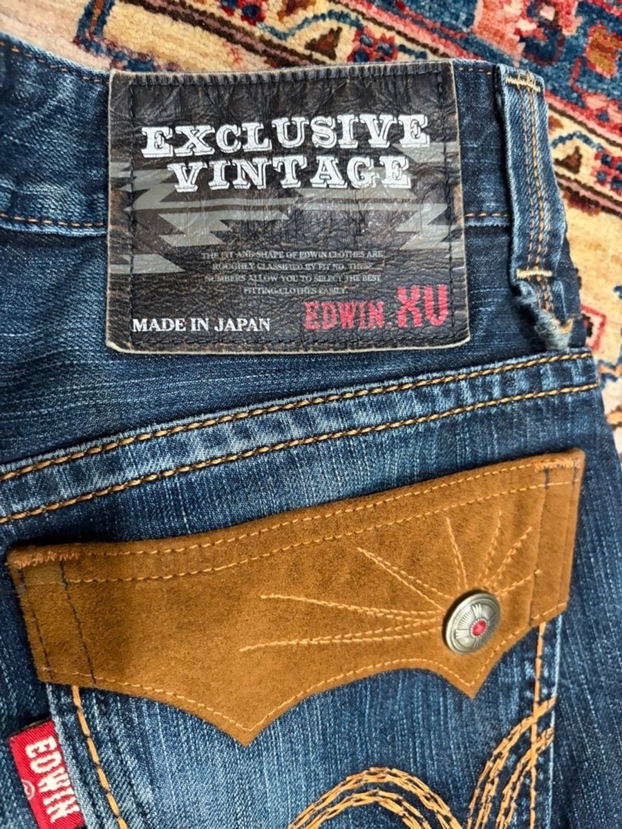 Edwin XU Exclusive Vintage Jeans 26 Made in Japan Selvedge Style