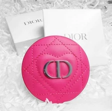 Dior Beauty Pink Rose silver Makeup Compact Mirror VIP Gift New in Box