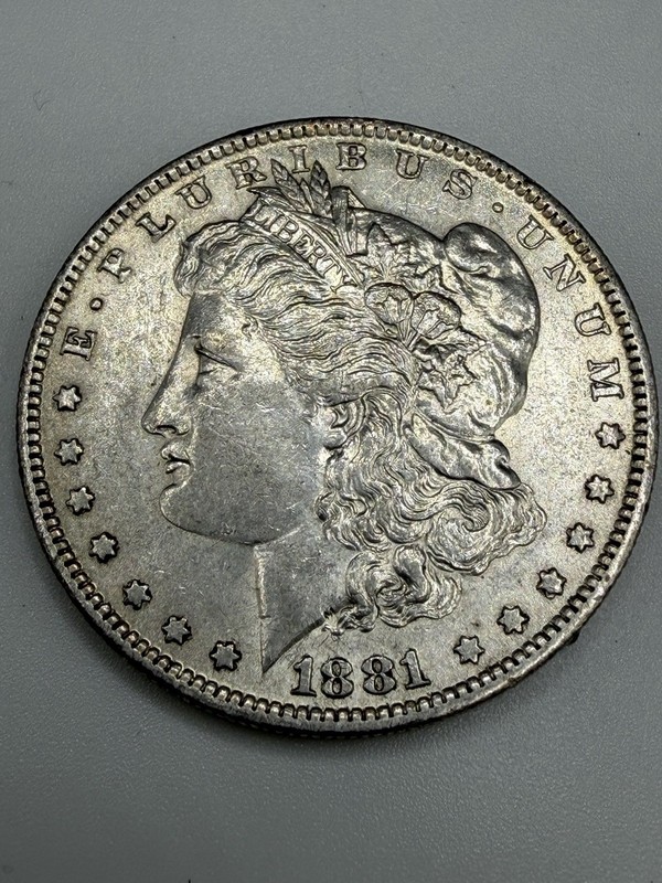 1881 O Morgan Silver Dollar $1 Circulated Ungraded Uncertified