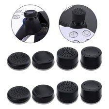 PS Portal 8 Inch Silicone Thumbstick Protector Caps Black Thumb Grips for PS4