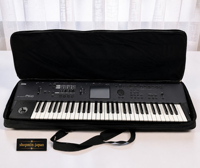 Korg M50-61 Musik Workstation Synthesizer getestet funktioniert mit Hülle...