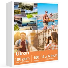 150 Sheets glossy photo paper, 4 x 6 Inch, photo paper for printer, photo pri...