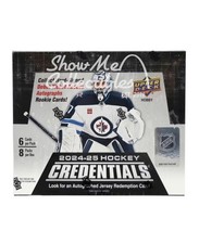 2024-25 Upper Deck Credentials Hockey Hobby Box - 1 AUTO PER BOX 🔥 Free Ship!