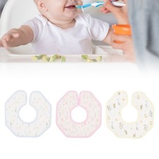Baby Unisex Cotton Bibs Soft Comfortable Absorbent Saliva Towel for Drooling