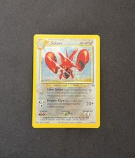 Pokémon TCG Scizor Neo Discovery Holo Rare Trading Card 10/75