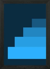 In to where? Framed Wall Art Poster Canvas Print Picture