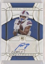 2021 National Treasures Rookie Signatures Gold 3/25 Marquez Stevenson Auto 0t9m