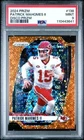 2024 PATRICK MAHOMES II Panini Prizm #138 Orange Disco PSA 9 Mint