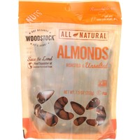 Woodstock Nuts - All Natural - Almonds - Whole - Roasted - Unsalted - 7.5 Oz - C on sale Woodstock Nuts - All Natural - Almonds - Whole - Roasted - Unsalted - 7.5 Oz - C on sale