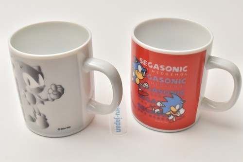 SONIC THE HEDGEHOG Mug 2 types set SEGA - Picture 12 of 18