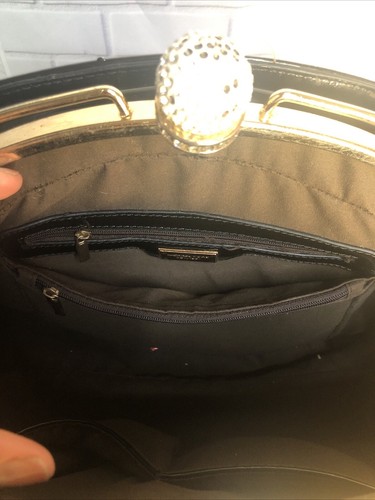 MICHAEL KORS Limited Edition Black Tote Bag Estilo 1981 Vtg Black Color - Picture 16 of 22