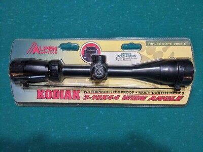 Alpen Optics Kodiak 3-10X44 Wide Angle Scope New in Package