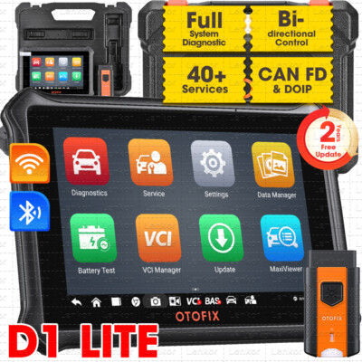 2026 OTOFIX D1 Lite Car Bidirectional Scanner Auto Full System Diagnostic Tool