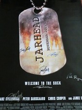 Jarhead Signed Movie Poster - Jake Gyllenhall, Jamie Foxx, Peter Sarsgaard +++