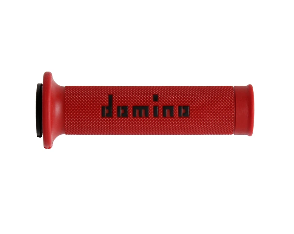 Empuñaduras de carrera para Ducati ST4 916 Sport Touring 1999-2003 Domino A010 rojo con Foto 2 de 3