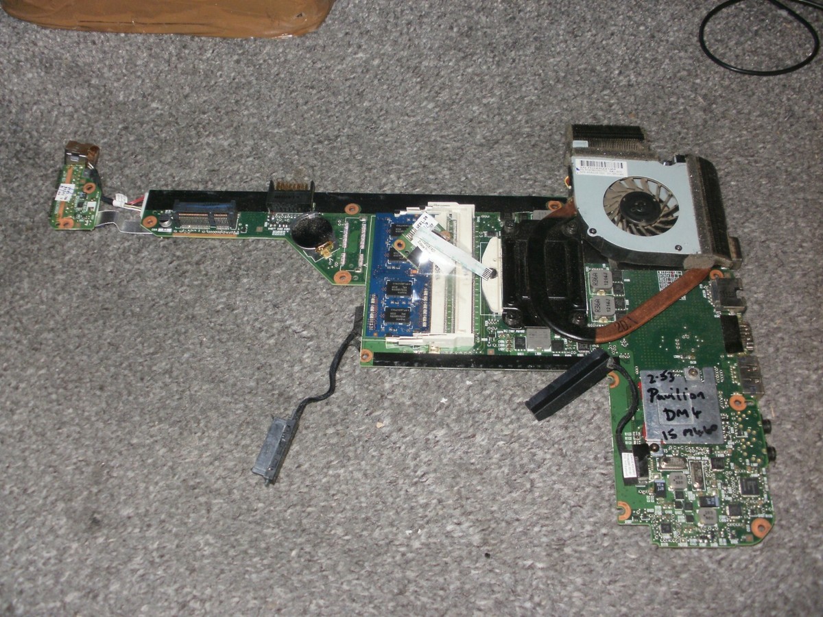 HP PAVILION DM4 MOTHERBOARD i5 M460 1GB RAM SPS 608204-001 OK REF  H4P