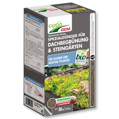 Cuxin DCM Spezialdünger für Dachbegrünung & Steingärten 1,5 kg organisch Dü