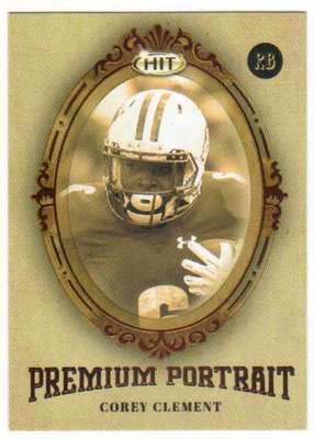 2017 Sage Hit Premier Draft Football Premium Portrait #PP-CC Corey Clement