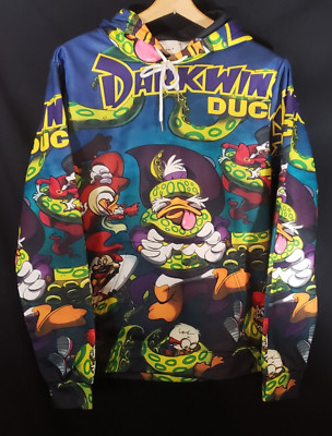 Rare! Darkwing Duck #11 Cover A 2011 Hoodie Art by J Silvani - Sz S*