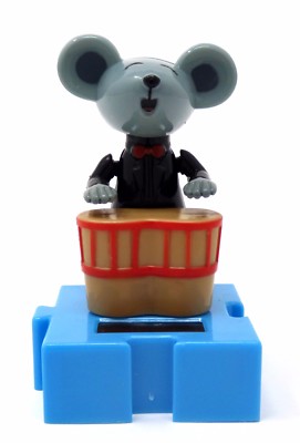 New Solar Powered Dancing Orchestra Music ~ Mouse  FREE SHIPPING 