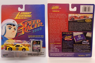 Johnny White Lightning Speed Racer 2000 Racer X Shooting Star Stock Car 