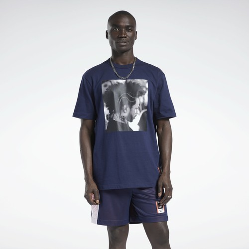 Reebok Iverson I3 Blue Print Short 