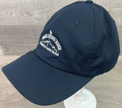 Indian Springs Ranch Eureka MT Baseball Hat Levelwear Classics Adjustable Blue
