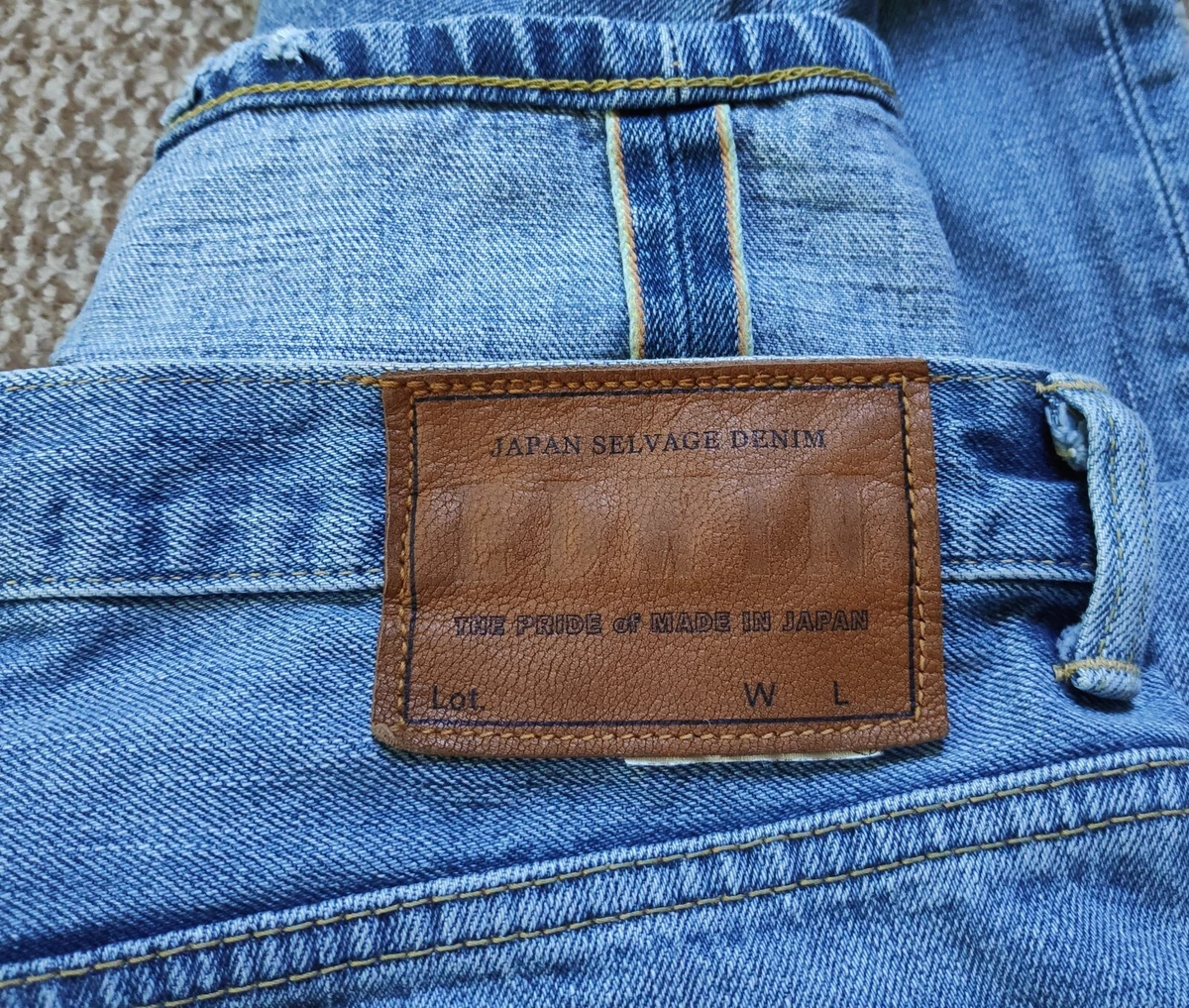 Edwin Made In Japan Rainbow Selvedge Denim Jeans ESC33M W30 L32