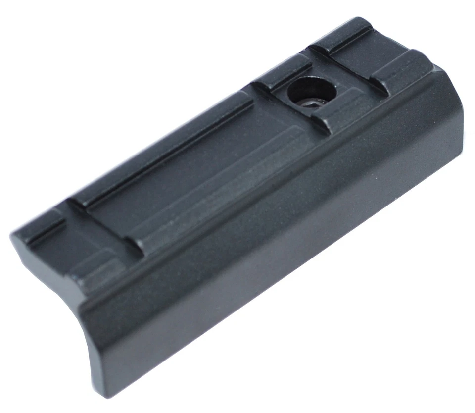 Riel de montaje de mira telescópica Weaver/Picatinny de aluminio 3 ranuras compatible con carabina M-1 Foto 3 de 4