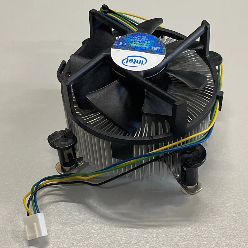 OEM Intel CPU Fan & Heatsink Assembly Copper Core LGA 775 12V 0.60A D60188-001 - Image 3 of 4