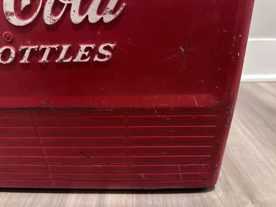 Vintage Progress Refrigerator Co - Coca Cola Coke Cooler - Image 3 of 4