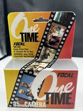 focal time one camera Disposable 35mm , 24 Exposures, Color, New Old Exp 10/1993
