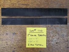 Black Plastic Delrin/Acetal sheet/block lot, 2 pieces CNC Mill CNC Router(#110)