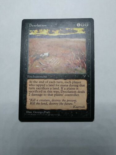 1x Desolation Visions MAGIC THE GATHERING MTG Reserve List? J2 - Picture 1 of 2