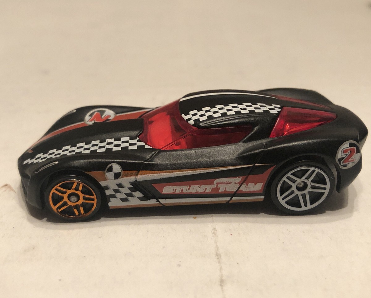 Hot Wheels 2009 Corvette Stingray Concept Tampo Stunt Team '12 #1