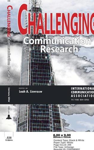 Thumbnail - Leah A. Lievrouw Challenging Communication Research (gebundene