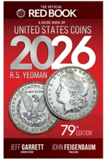 NEW 2026 Red Book (softcover)  Retail Values for US Coins