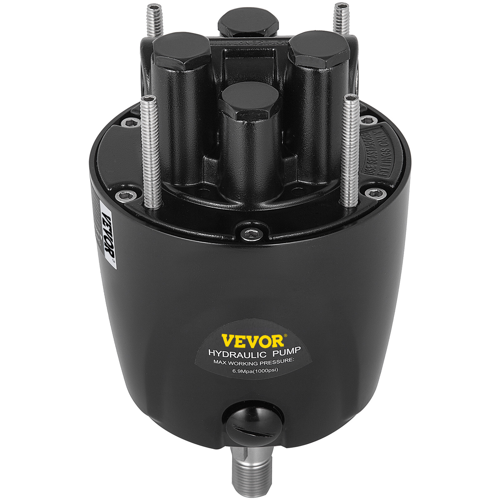 VEVOR Helm 1.7 Outboard Hydraulic Steering Pump HH5271-3 Front Mount 13lb