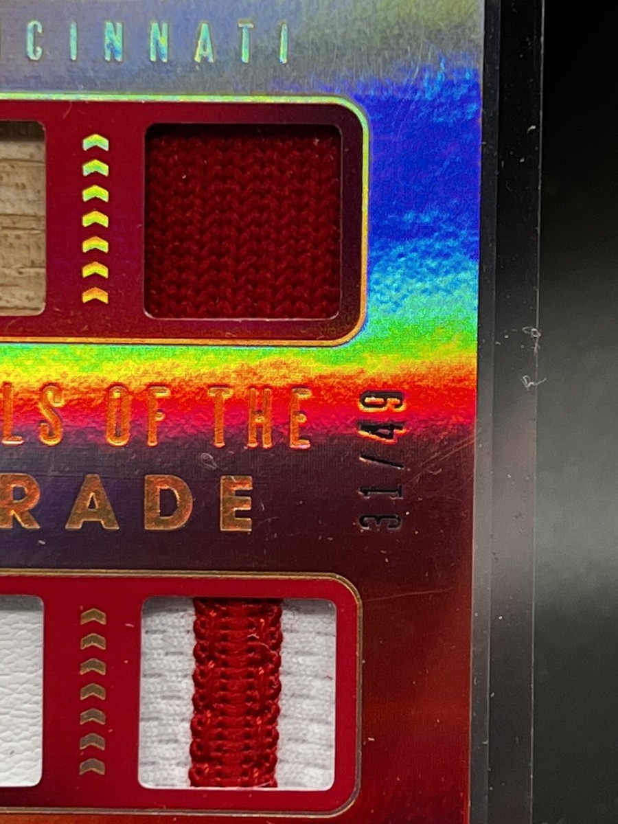 2020 Panini Absolute - ARISTIDES AQUINO - Sick 6 Patch /49 - Reds