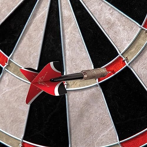 Tournament Bristle Dartboard and Easy Hang Cabinet with Electronic Scoreboard - Picture 5 of 7