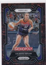 2024 Panini Prizm Monopoly WNBA - Celeste Taylor #66 Classic Icons Red Prizm(RC)