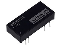 NDTD2412C Wandler: Dc/Dc 3W Ueing: 18-36V Uausg: 12VDC Uausg2: -12VDC Dip Murata