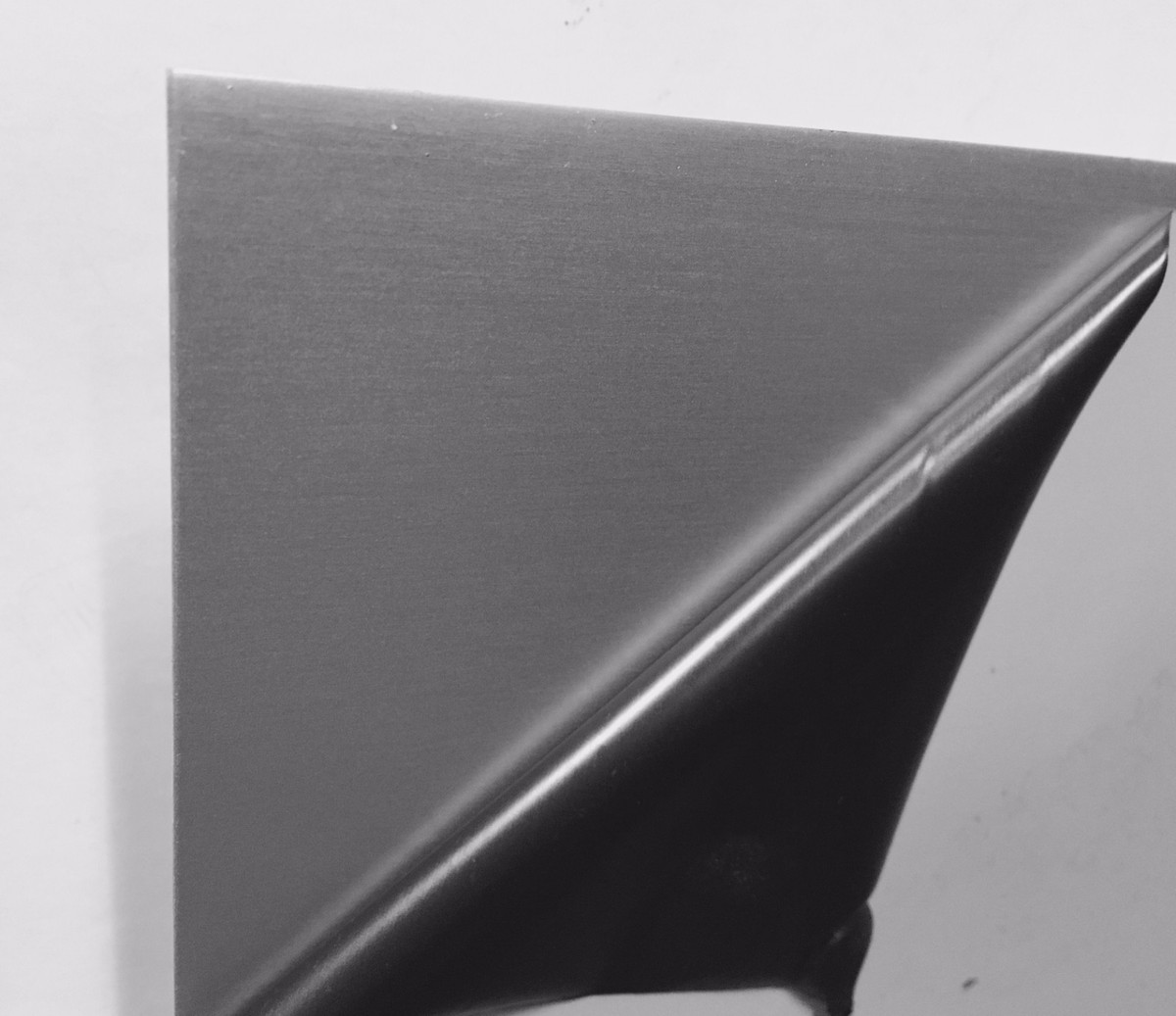 Spessore 0.5/0.8/1.0/1.5/2.0mm Lamiera Di Alluminio Anodizzato Spazzolato Nero Lamiera Piatta In Lega Di Alluminio Ossido 100x100mm 200x200mm 300x300mm - Foto 2