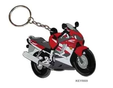 Open Box BikeTek RUBBER KEY CHAIN HONDA CBR600F